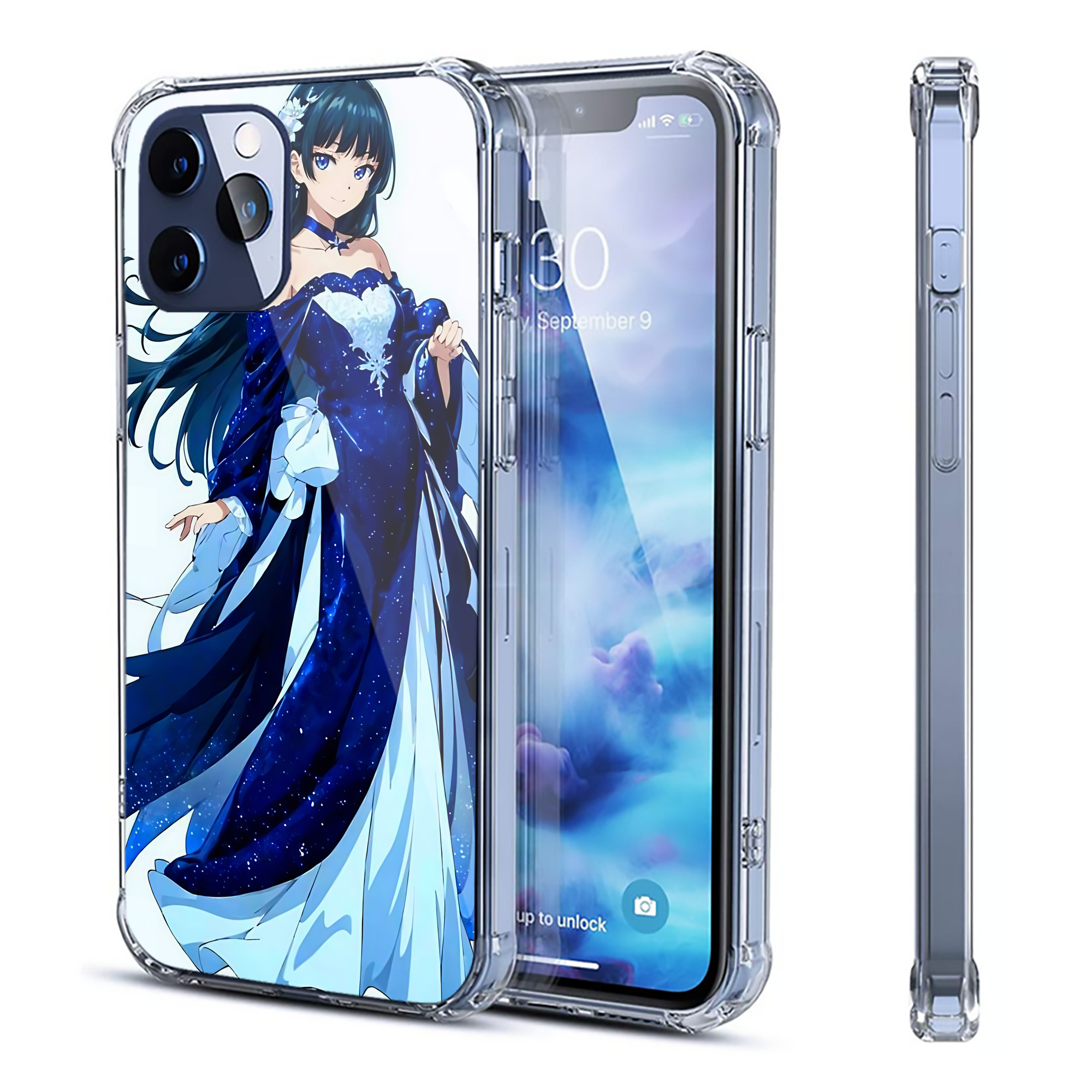 （画像用） 薬屋のひとりごと The Apothecary Diaries 【iPhone 12シリーズ対応】透明スマホケース（クリアソフトケース）